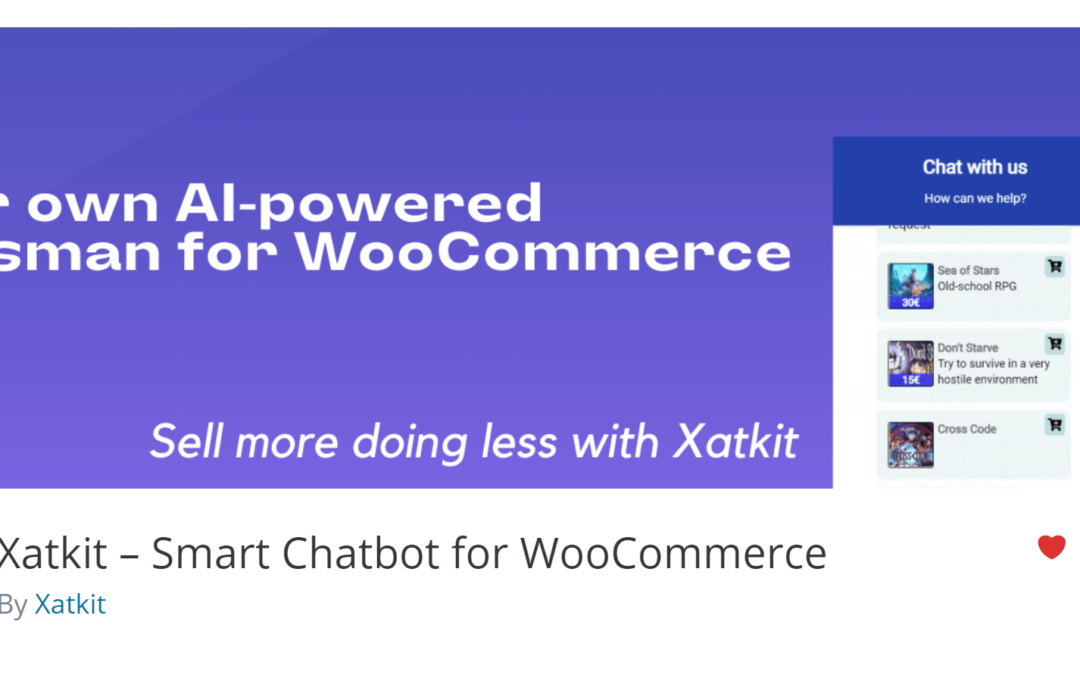 A Plug&Play chatbot for your WooCommerce shop